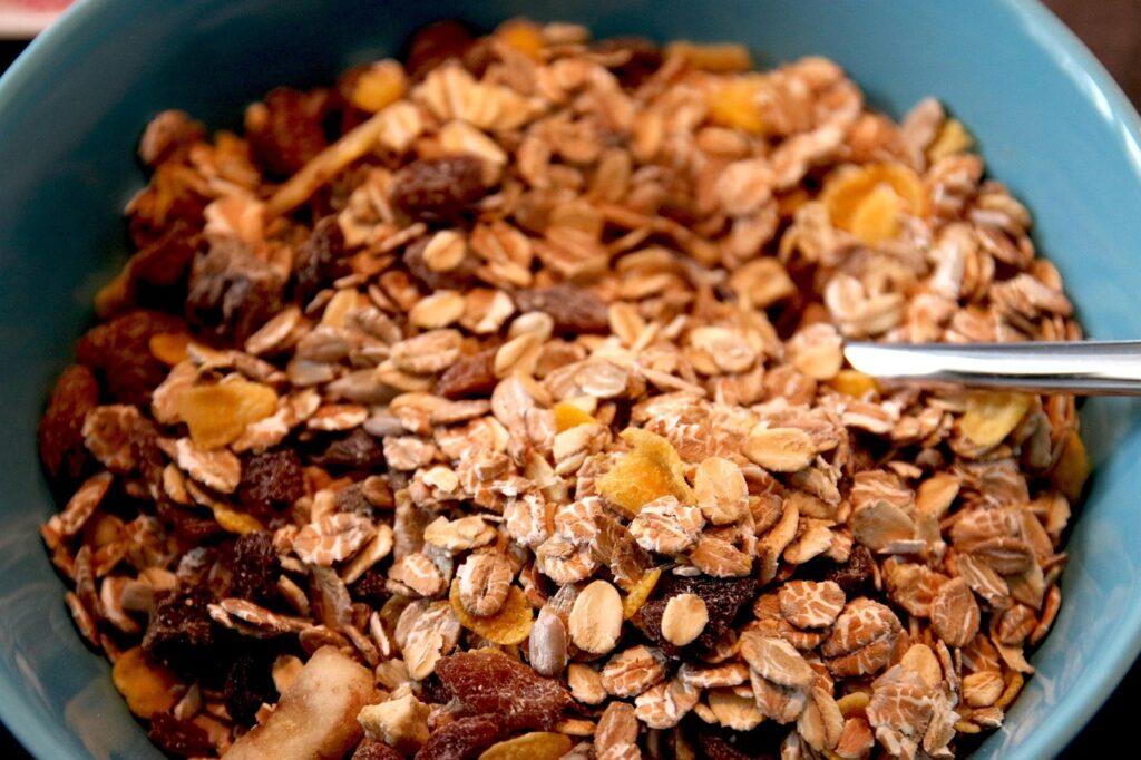 Oatmeal mix used in dog treats